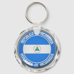 Llavero Nicaragua Round Emblem