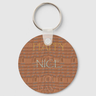Llavero Nice Happy Kenya Zebra Hakuna Matata Motif De