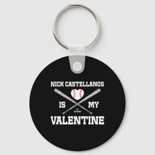 Llavero Nick Castellanos Es Mi San Valentín Cincinnati