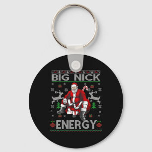 Llavero Nick Energy Funny Santa Navidades Feo Sater Men W