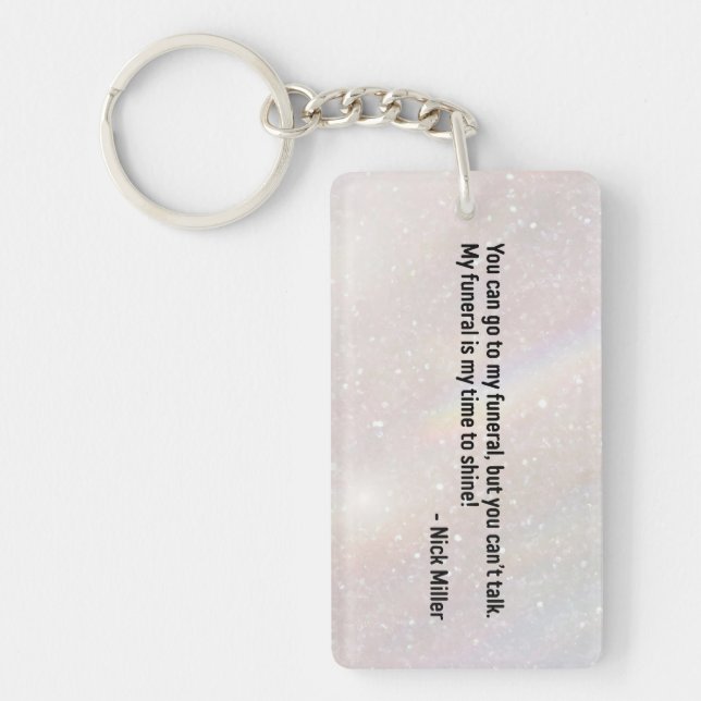 Llavero Nick Miller Cita 2/6 (Frente)