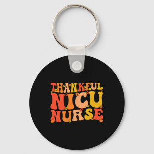 Llavero Nicu Enfermera Enfermería de Acción de Gracias Nic