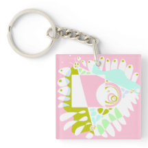 Nido de pájaro - Blanco rosa flamenco