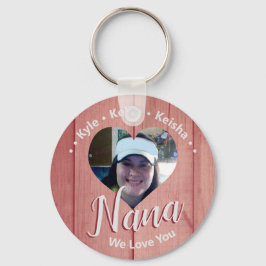 Llavero Nietos de Nana Personalizados Te Amamos Foto Clave