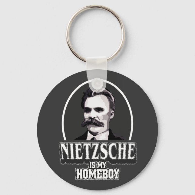 Llavero Nietzsche Es Mi Homeboy (Anverso)