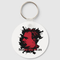 Nietzsche Keychain - Conviértete en quien eres