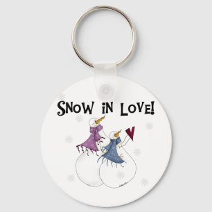 Llavero Nieve en amor Camisetas y regalos de Snowman
