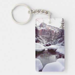 Llavero Nieve profunda en Middle Emerald Pools