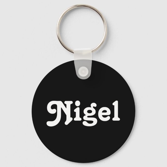 Llavero Nigel de cadena de clave (Anverso)