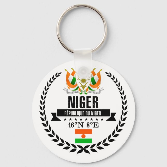 Llavero Níger (Anverso)