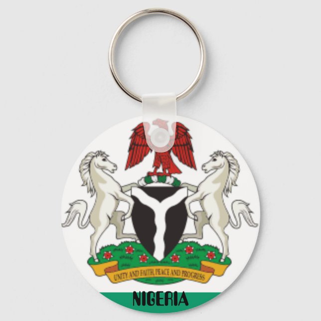 Llavero Nigeria_coa, NIGERIA (Anverso)