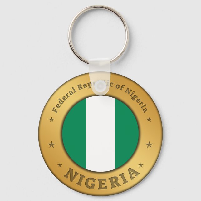 Llavero Nigeria Flag (Anverso)