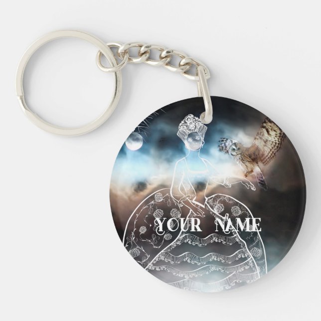 Llavero Night Owl and Lady (Frente)