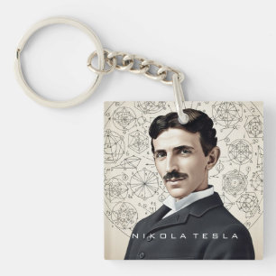 Llavero Nikola Tesla - 369 Clave para el Universo
