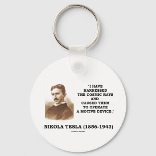 Llavero Nikola Tesla aprovechó el dispositivo del motivo