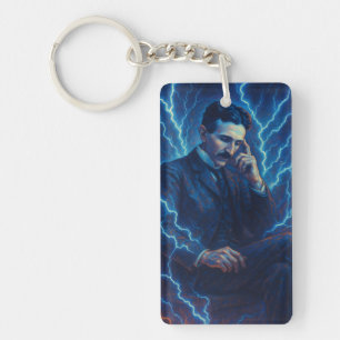 Llavero "Nikola Tesla - Pocket Genius"