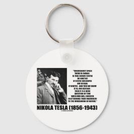 Llavero Nikola Tesla Ruedas De La Naturaleza Energía Cinét