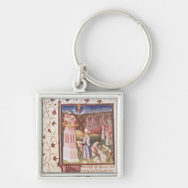 Llavero Nimrod que supervisa el edificio de la torre de (Frente)