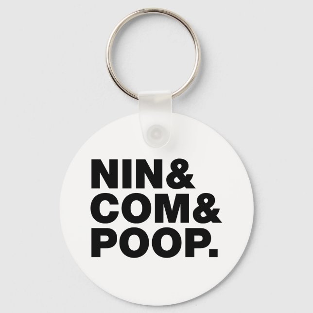 LLAVERO NIN & COM & POOP. (Anverso)
