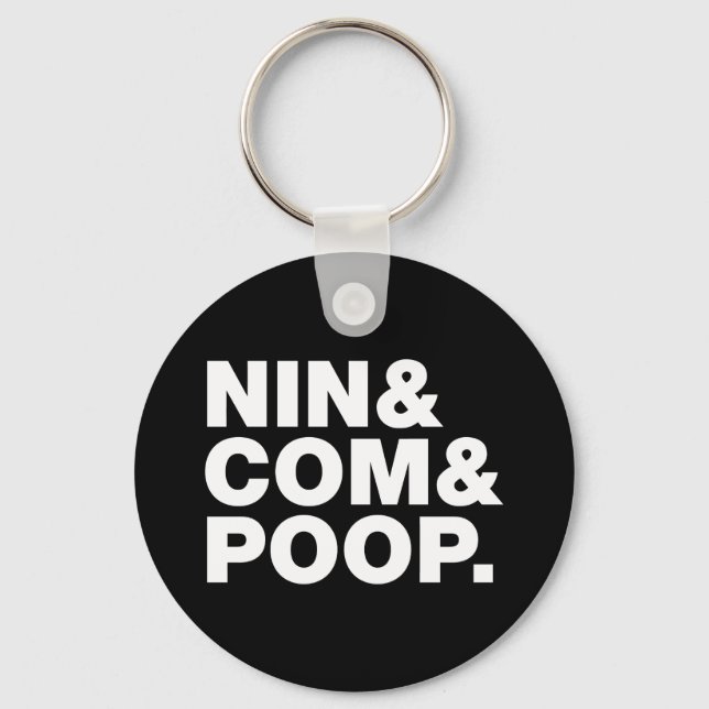 LLAVERO NIN & COM & POOP. (Anverso)