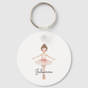 Llavero Niña Bailarina Personalizada