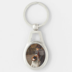 Llavero Niña Cerilla Pobre Golfillo Callejero Pobreza Urba