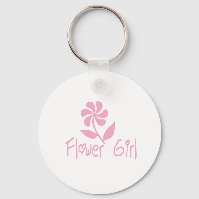 Llavero Niña Flor (Anverso)