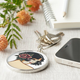 Llavero Niña virgen