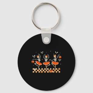 Llavero Niñas Ballet de Halloween Esqueleto Calabaza Niñas