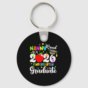 Llavero Niñera orgullosa de madres graduadas de jardín de 