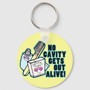 Llavero Ninguna cavidad sale de vivo