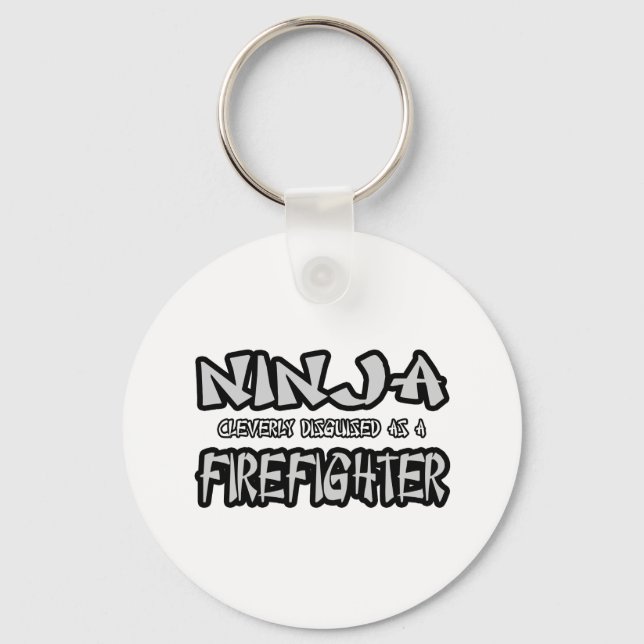 Llavero Ninja... bombero (Anverso)