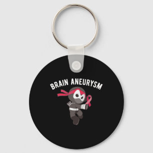 Llavero Ninja Brain Aneurysm Awareness Martial Arts Ninjut