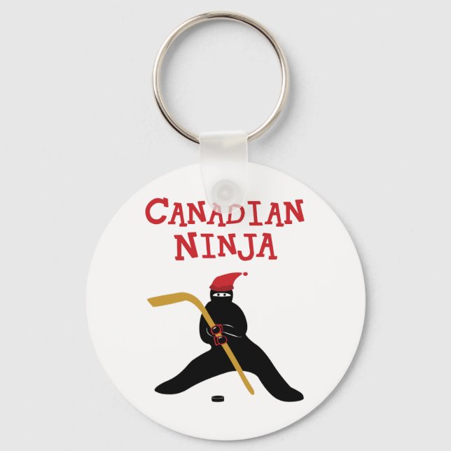 Llavero Ninja canadiense (Anverso)
