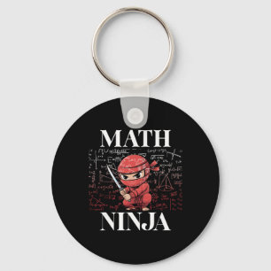 Llavero Ninja de Matemáticas Álgebra Cálculo Matemáticas E