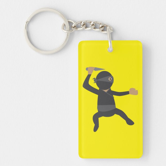 Llavero Ninja Divertido (Frente)