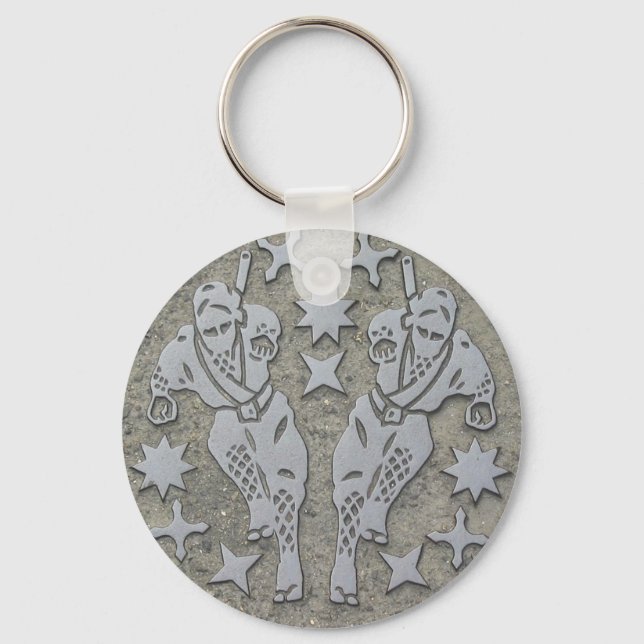 Llavero Ninja Manhole (Anverso)