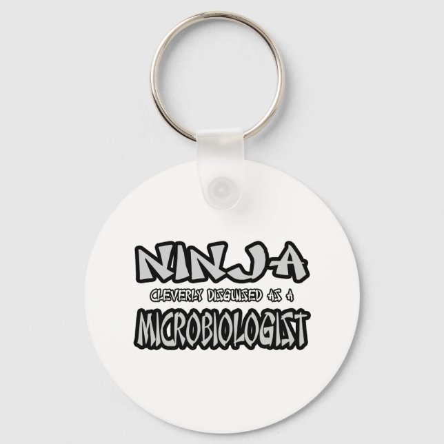Llavero Ninja... Microbiólogo (Anverso)