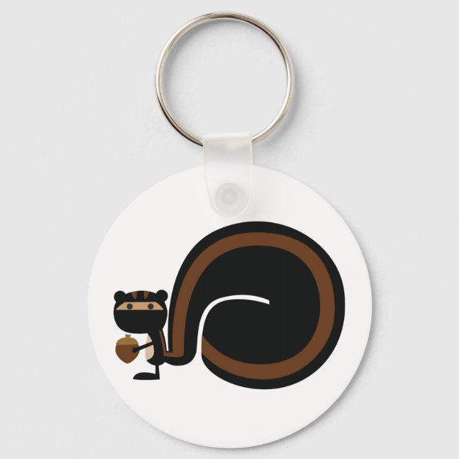 Llavero Ninja Squirrel (Anverso)