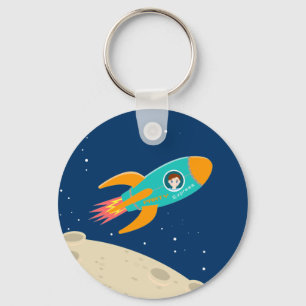 Llavero Niño astronauta en la fiesta de cumpleaños de la