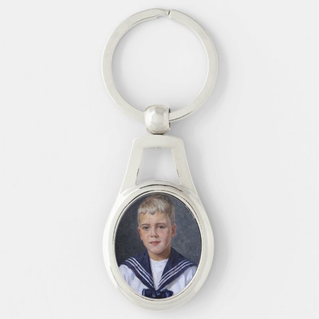 Llavero Niño con traje de marinero (Anverso)