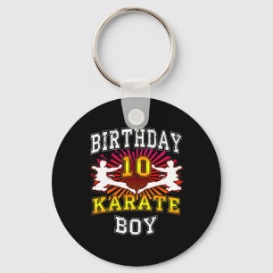 Llavero Niño de 10 años - Karate, hijo de 10 años