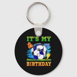 Llavero Niño de 6 años Es mi cumpleaños número 6 Tema de f