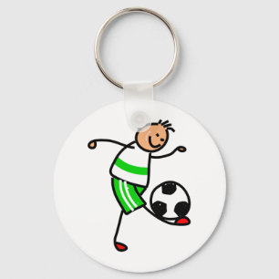 Llavero Niño del fútbol