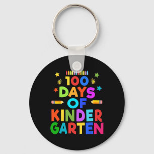 Llavero Niños 100 Días De Celebración De Jardín Infantil G