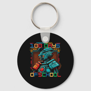 Llavero Niños 100 días de clase Gamer Chica Futuri