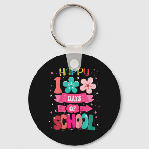 Llavero Niños 100 Días De Escolar Camisas Chica 100º D