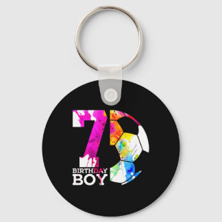 Llavero Niños 7 Cumpleaños Niño Fútbol 7 Cumpleaños 