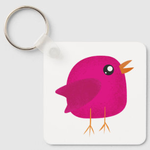 Llavero Niños adorables pájaros