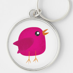 Llavero Niños adorables pájaros